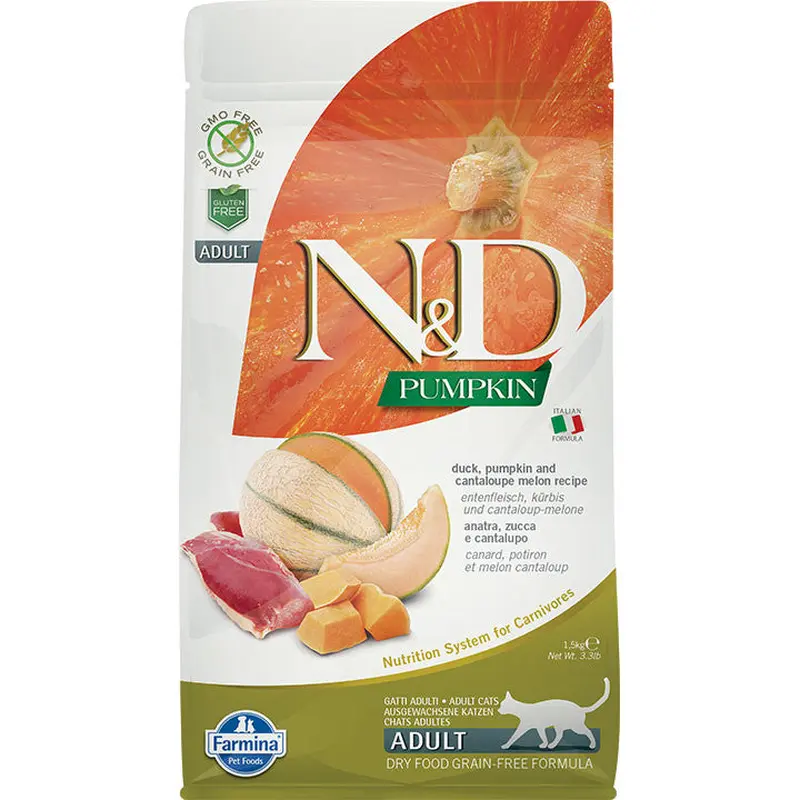 Farmina Cat Grain Free Pumpkin Duck 11lb