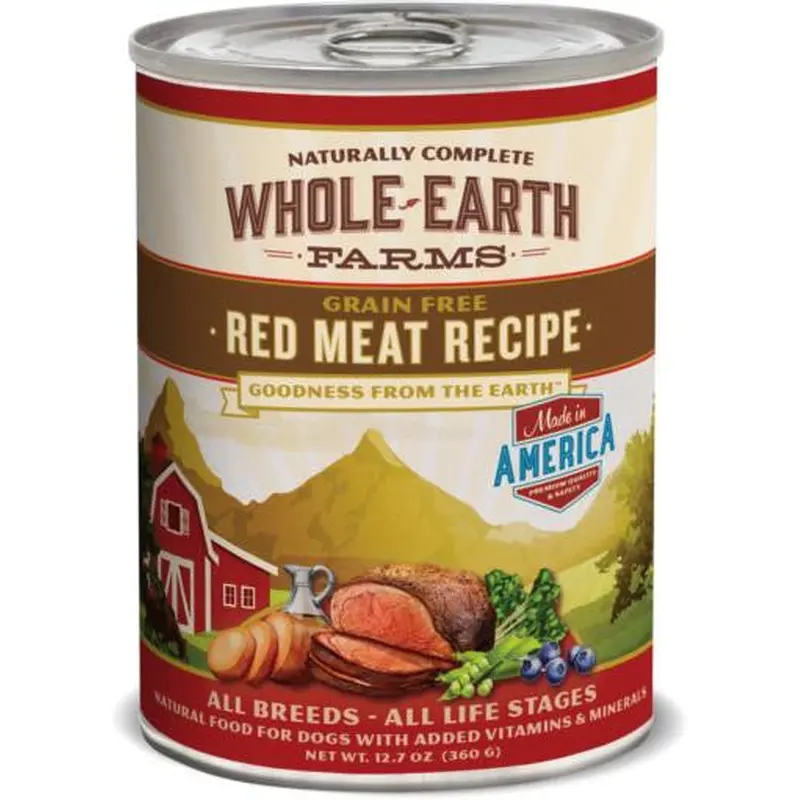 Merrick Whole Earth Farms Red Meat Recipe 12/12.7oz 