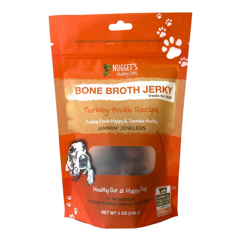 Nuggets Healthy Eats Dog Jammin Jowlers Chew Turkey 5oz (D)