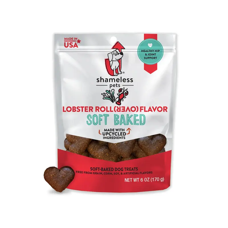 Shameless Pets Lobster Rollover Flavor Soft-Baked Dog Treats 6 / 6 oz