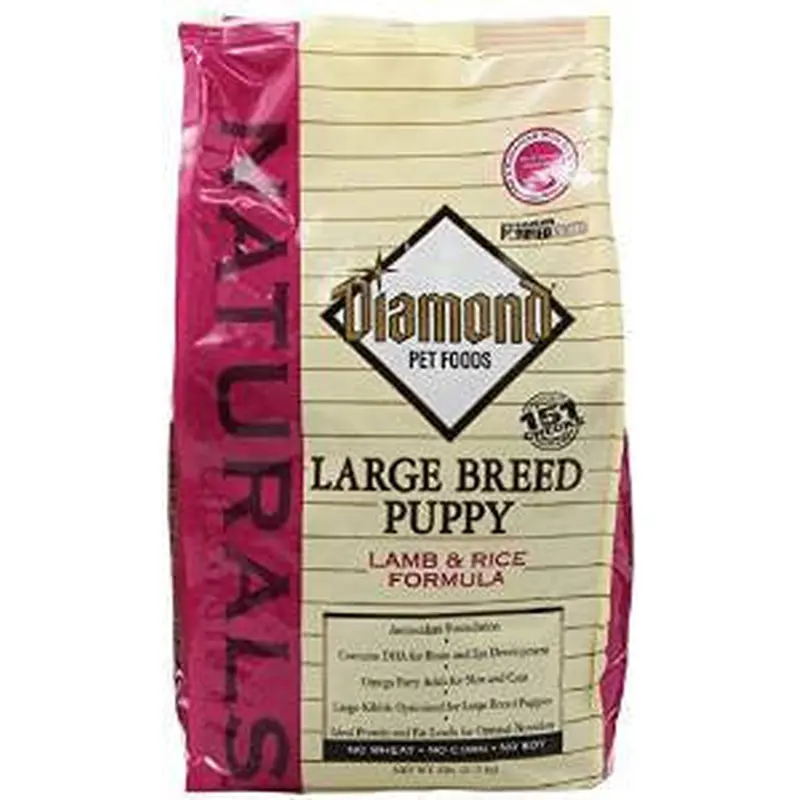 Diamond Naturals Large Breed Puppy Food Lamb & Rice 6lb C= 6 