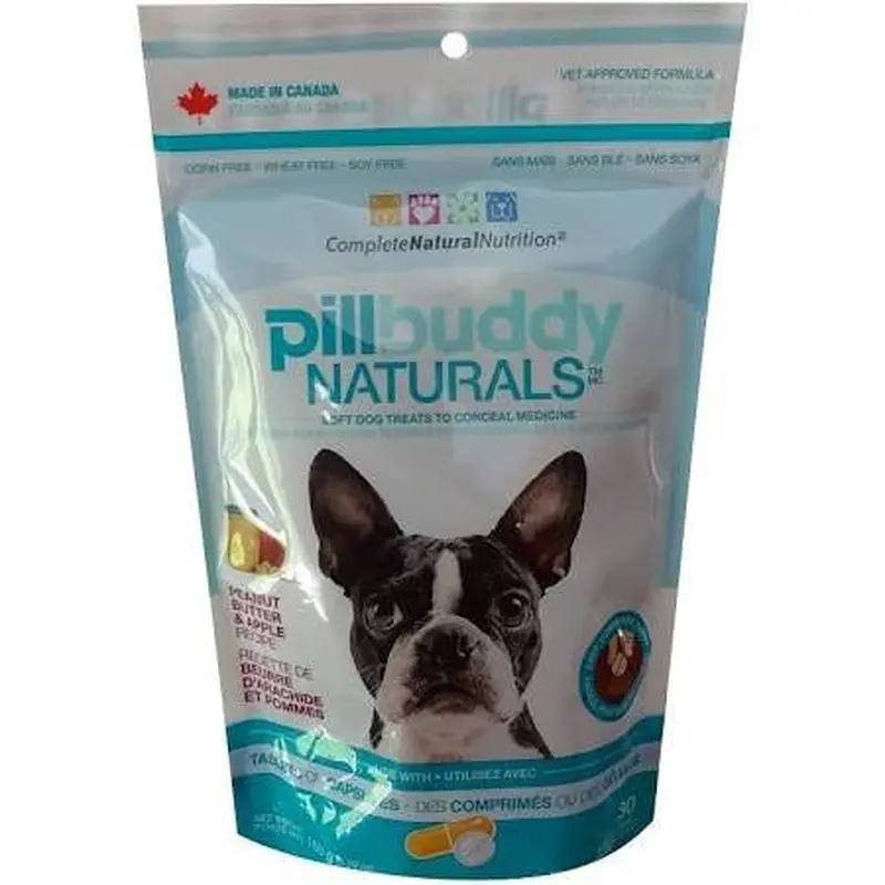 Complete Natural Nutrition Pill Buddy Dog Natural Apple & Peanut Butter 150g 