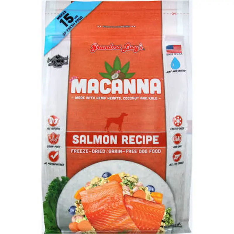 Grandma Lucy's Dog Macanna Grain Free Salmon 3lb 