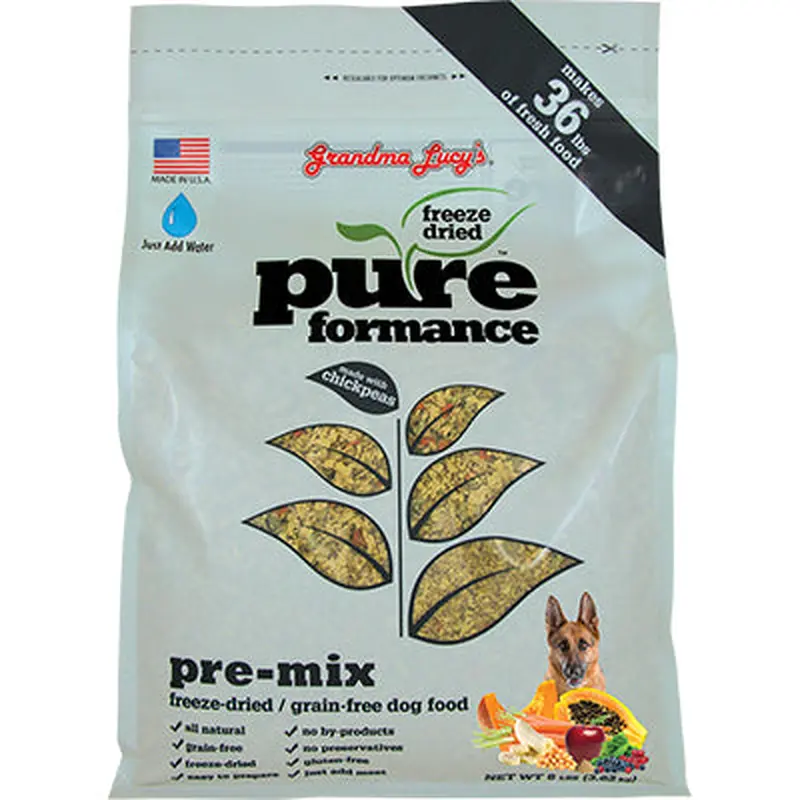Grandma Lucy's Dog Pure Pre-mix & Chickpea 8lb 
