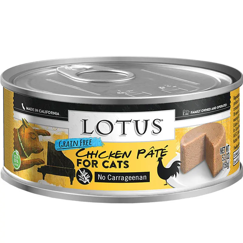 Lotus Cat Grain Free Chicken Pate 5.3oz 24 Pack 