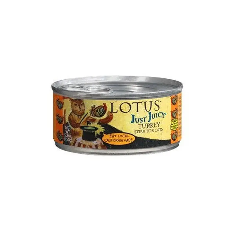 Lotus Cat Just Juicy Turkey Stew 5.3oz 