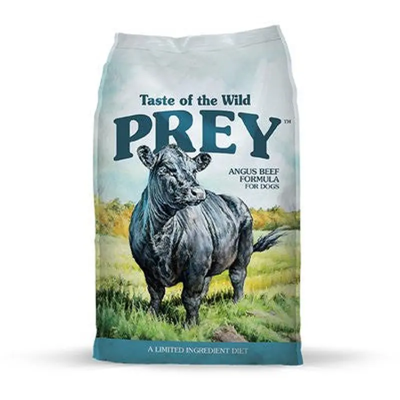 Taste of the Wild Prey Grain Free Angus Beef Dry Dog Food 8lbc=6 418346 