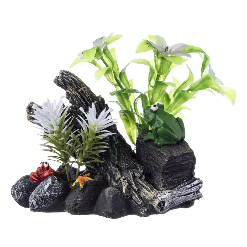 Tetra GloFish Driftwood Ornament Large 
