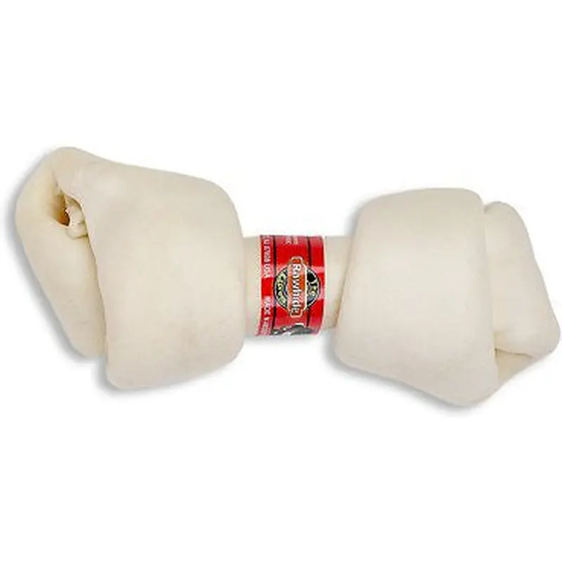 Lennox Knotted Bone Dog Treat Natural 9-10in