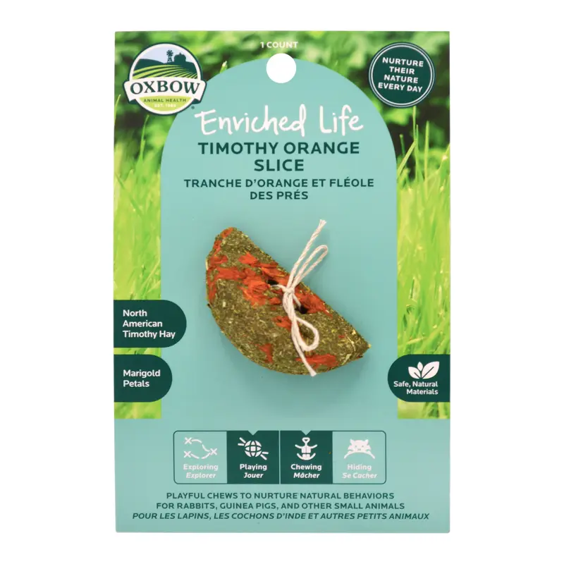 Oxbow Animal Health Enriched Life Timothy Orange Slice Small Animal Chew One Size