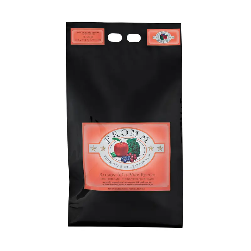 Fromm Four-Star Salmon A La Veg Recipe Cat Food 10 lb
