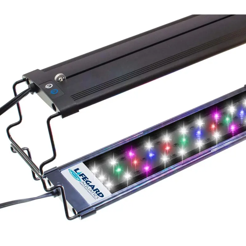 Lifegard Aquatics Full Spectrum LED Light Fixture Black 48 in