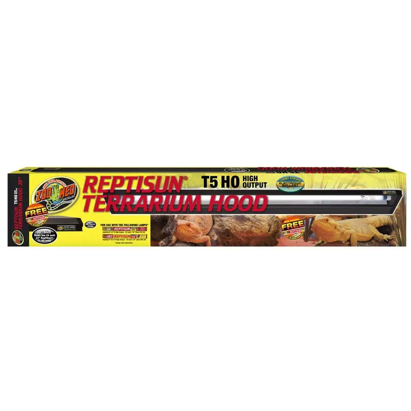 Zoo Med ReptiSun T5 HO High Output Terrarium Hood 30 in