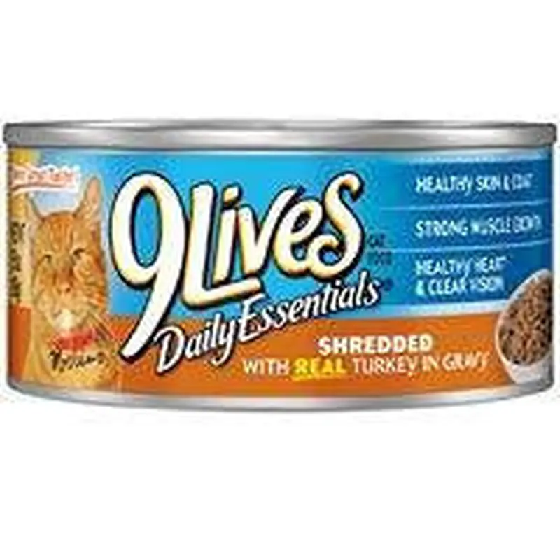 9Lives Hearty Turkey Cat Food 24/5.5z 
