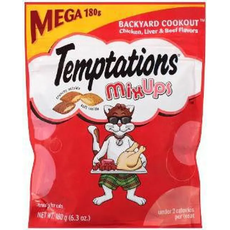 Whiskas Temptation Cookout Treat 6.35Z 