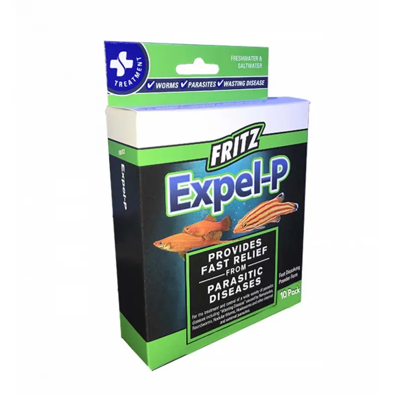 Fritz Expel-P Parasitic Fish Medication 10 Count