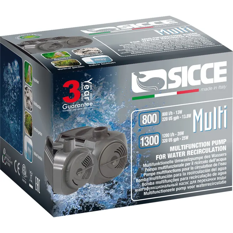 Sicce MULTI 800 Pump - 220 GPH