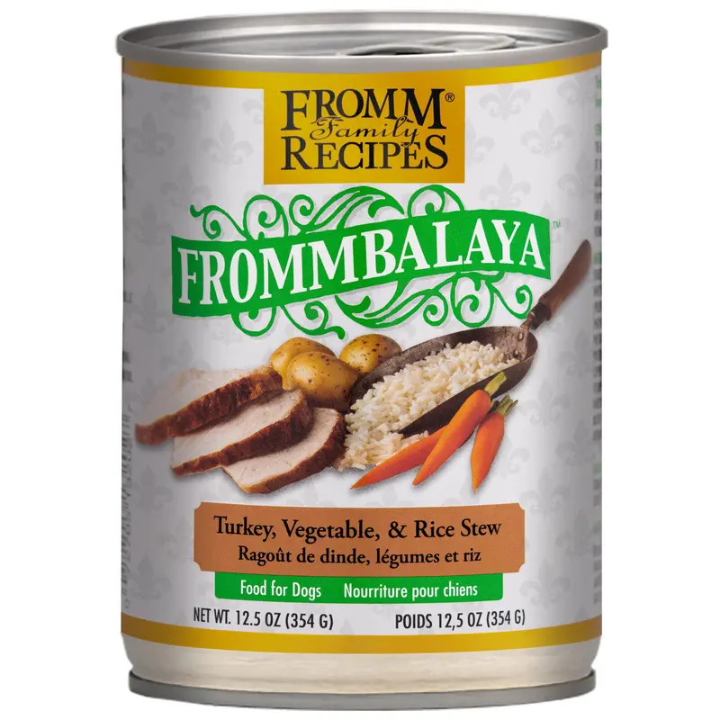 Fromm Turkey, Vegetable, & Rice Stew Canned Dog Food 12.5 oz