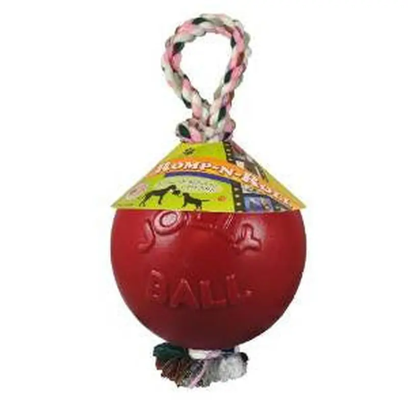 Jolly Pets Romp-N-Roll Red 6" 