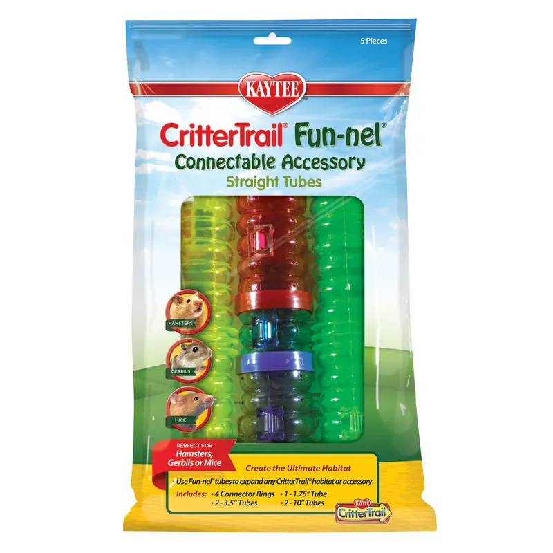 Kaytee CritterTrail Fun Value Pack Straight Tubes