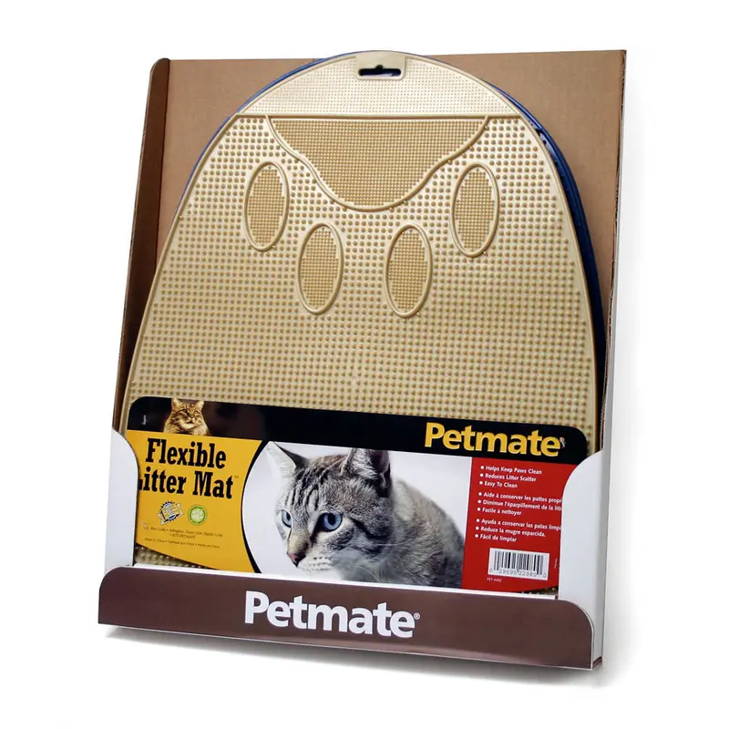 Petmate Flexible Cat Litter Mat Assorted One Size