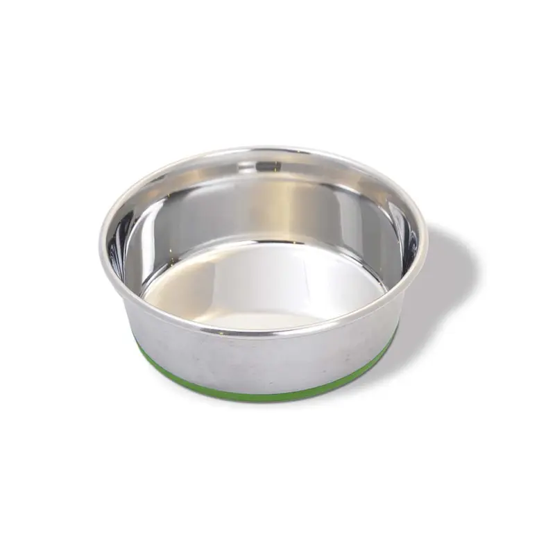 Van Ness Plastics Heavyweight Stainless Steel Dish Silver MD