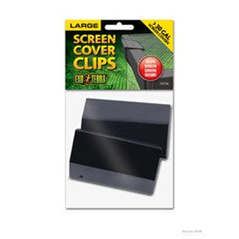 Exo Terra Terrarium Cover Clip Set Large Pt2730