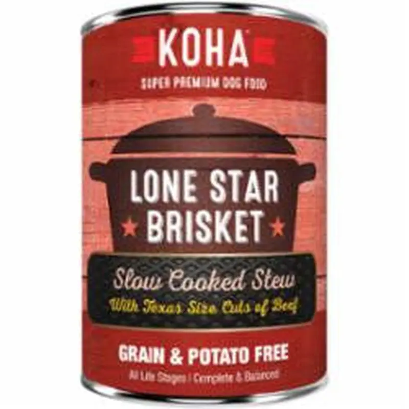 Koha Dog Grain Free Lone Star Stew 12.7oz 