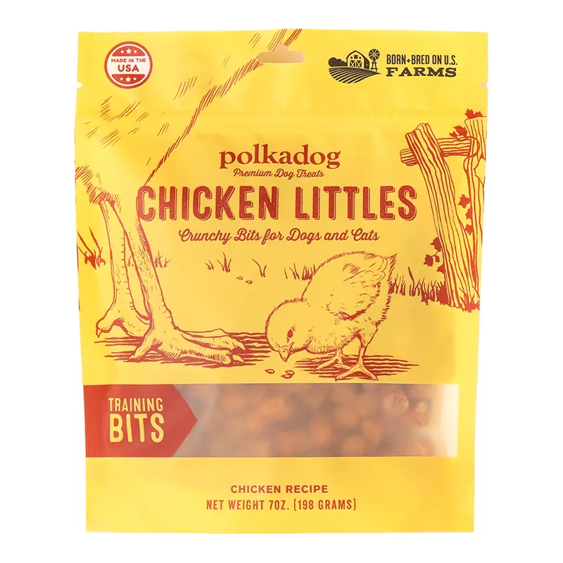 Polka Dog Bakery Dog Chicken Little Bites 8oz 