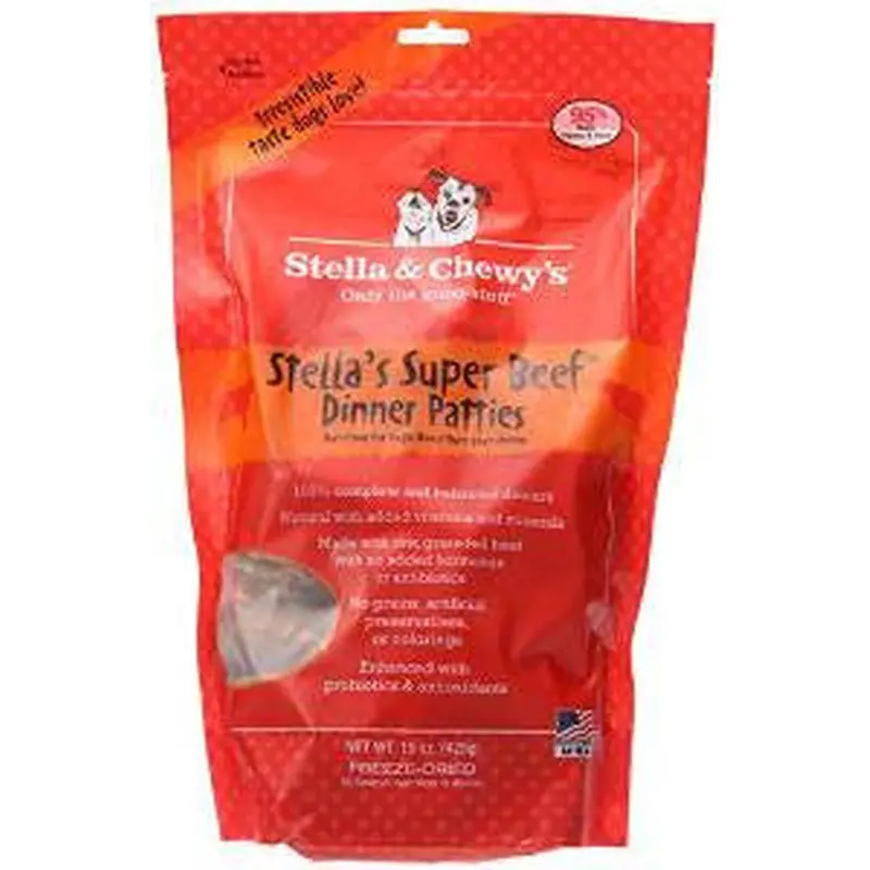 Stella & Chewy's Freeze Dried Super Beef Dinner Dog 14Z 