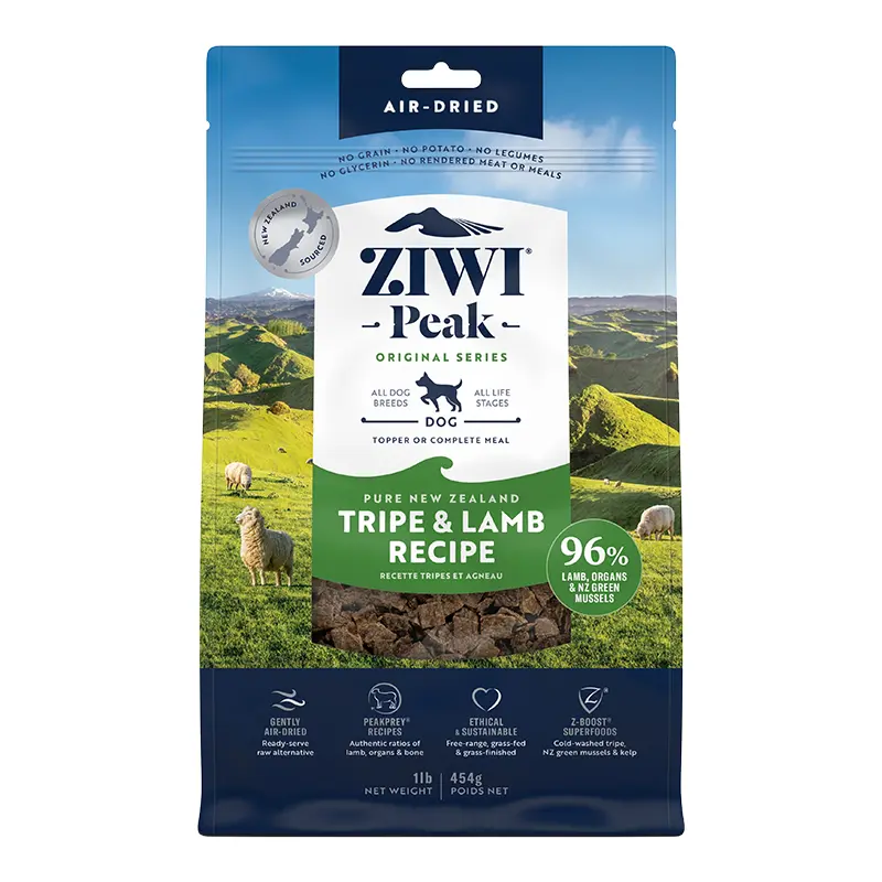 Ziwipeak Dog  Tripe & lamb 16z 
