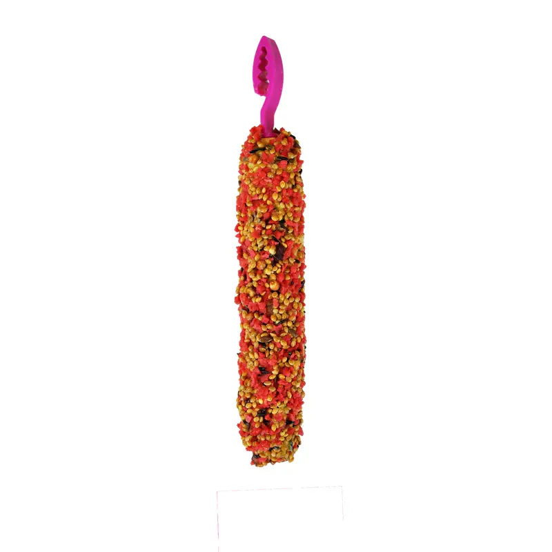 A & E Cages Smakers Snack Strawberry Treat Stick for Parakeets 3.17 oz 2 Count