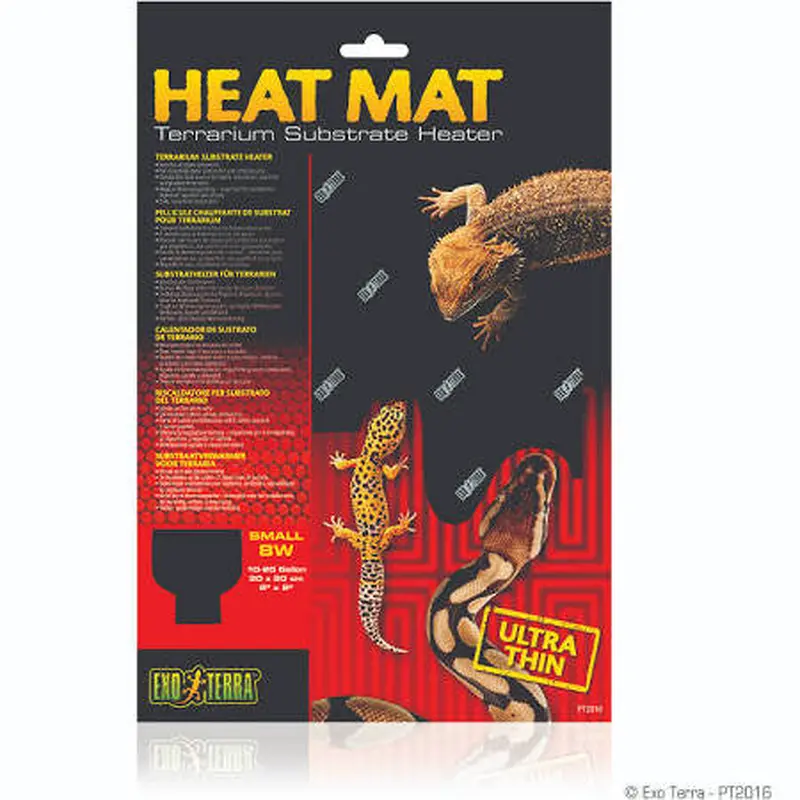 Exo Terra Heat Mat 8w Terrarium Substrate Htr Pt2016
