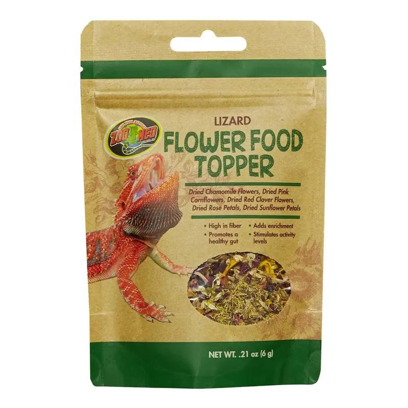 Zoo Med Lizard Flower Food Topper 0.21 oz