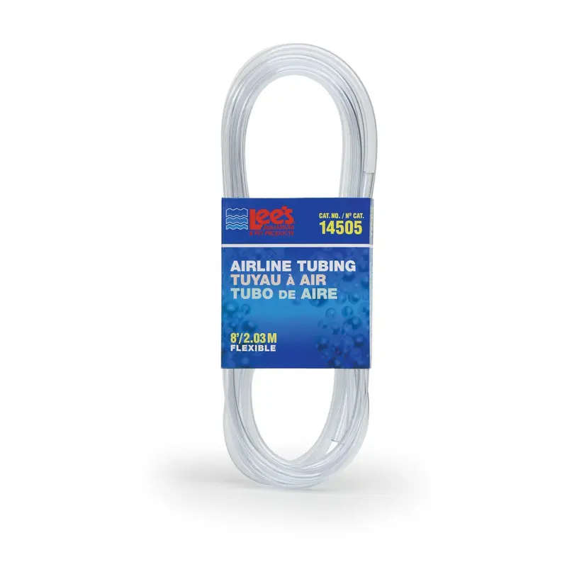 Lees Flex Airline Tubing Clear 3/16 in X 8 ft