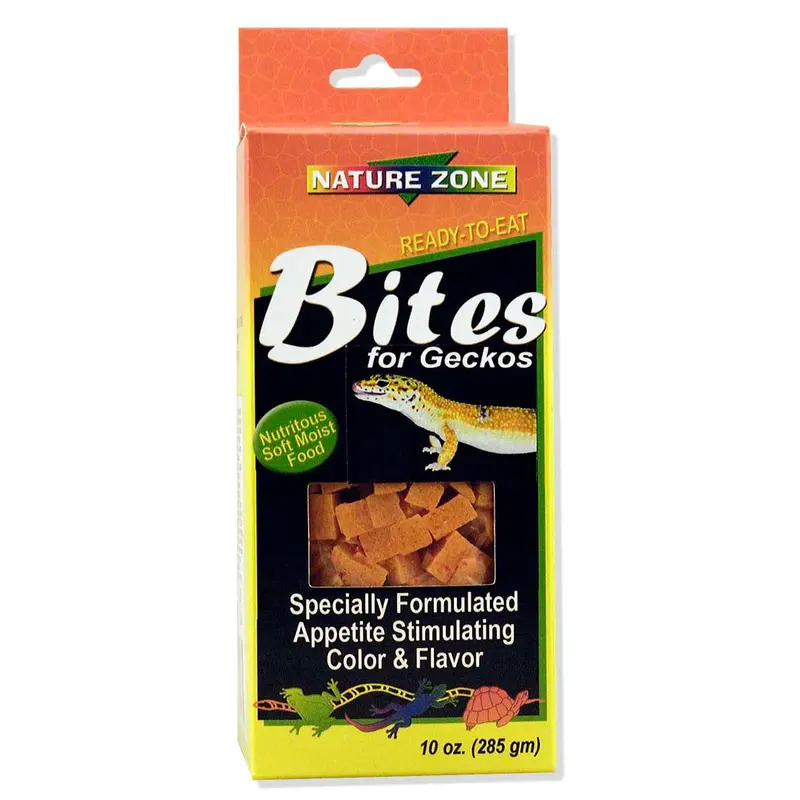 Nature Zone Gecko Bites Gel Food 9 oz