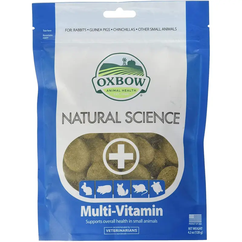 Oxbow Natural Science Multi-Vitamin 60Ct