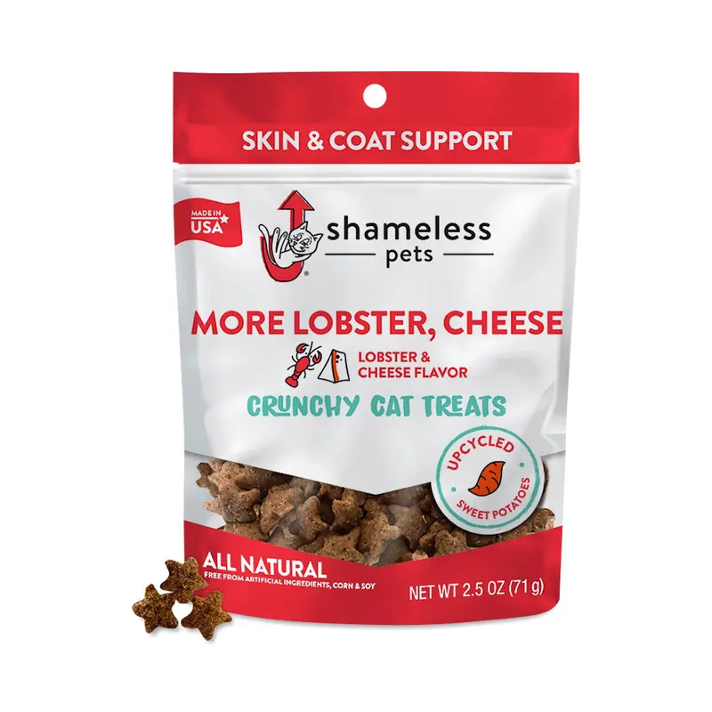 Shameless Pets More Lobster, Cheese Crunchy Cat Treats 12 / 2.5 oz