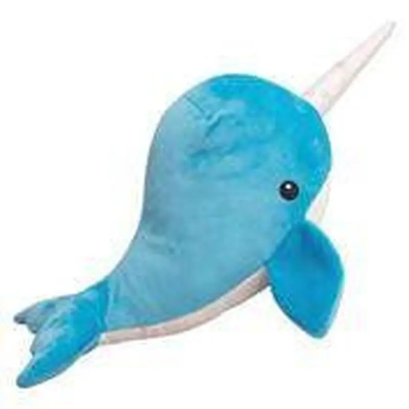 SnugArooz Nikki the Narwhal Dog Toy 17" 