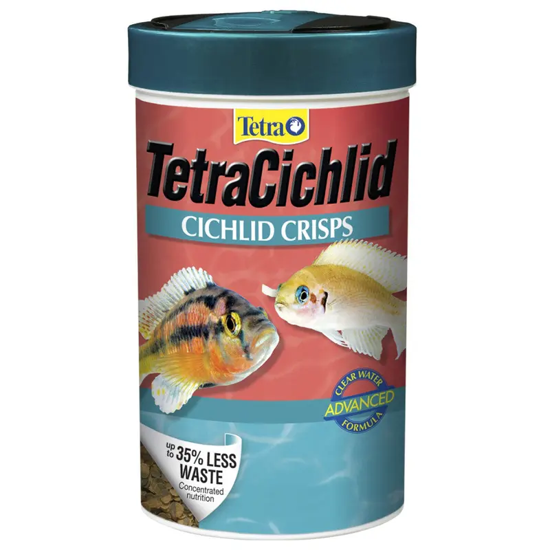 Tetra TetraCichlid Cichlid Crisps Fish Food 8.82 oz