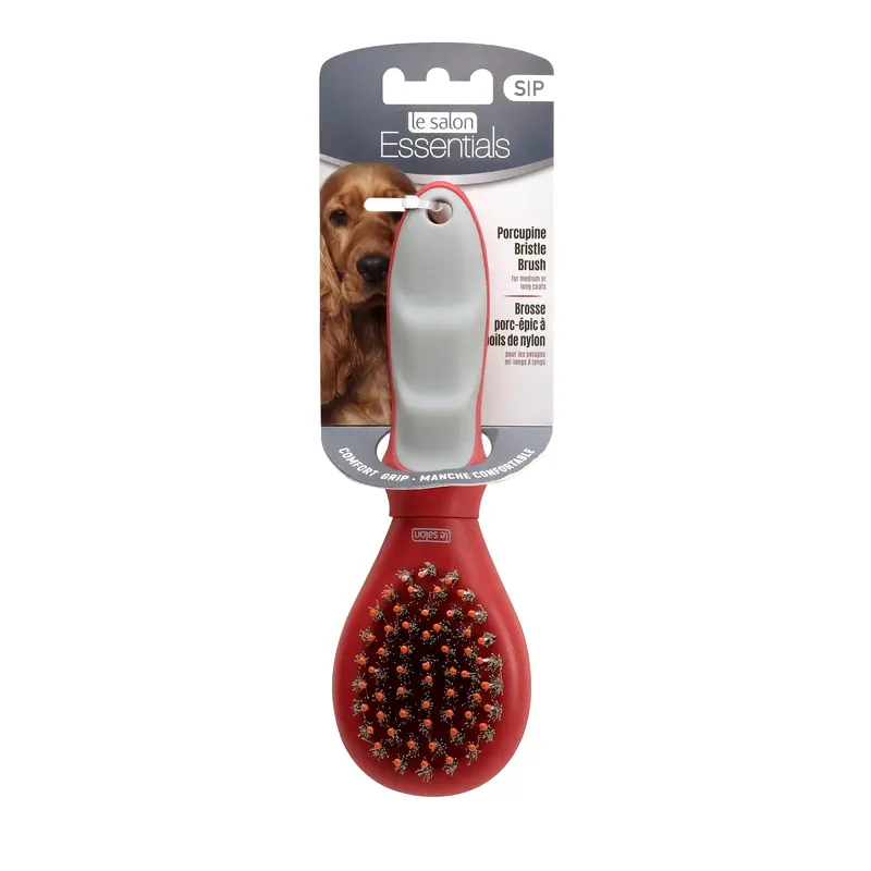Le Salon Essentials Dog Porcupine Bristle Brush - Small -91223