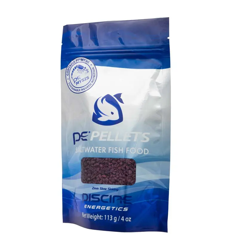 Piscine Energetics Pellets Saltwater Fish Food 4 oz