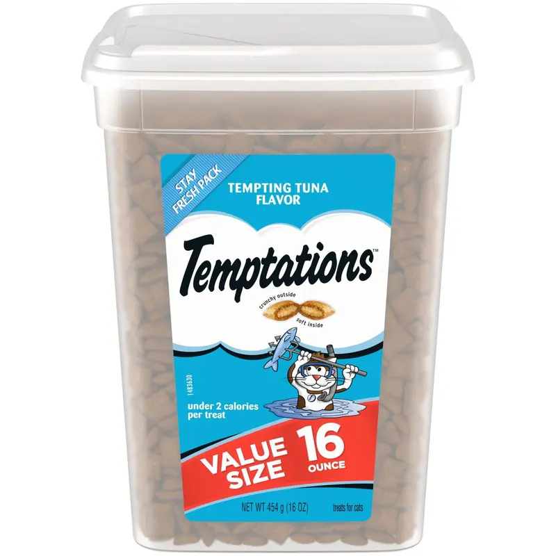 Whiskas Temptations Tempting Tuna Cat Treats 16Z 