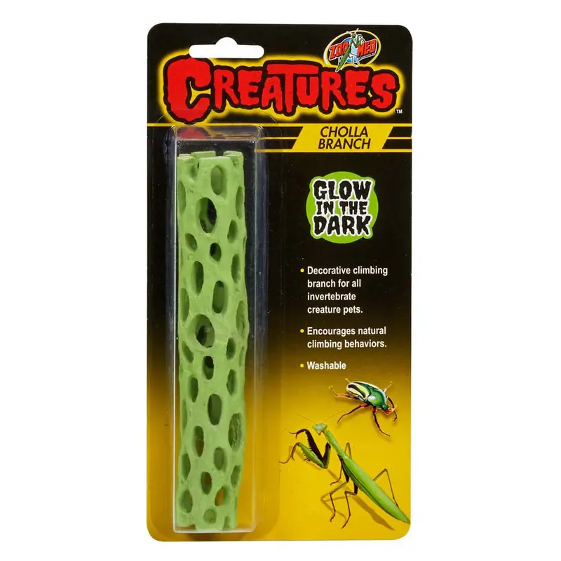 Zoo Med Creatures Cholla Branch Glow in the Dark