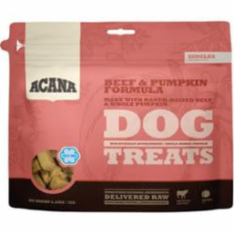 Acana Singles GrainFree Beef and Pumpkin Dog Treats 3.25oz