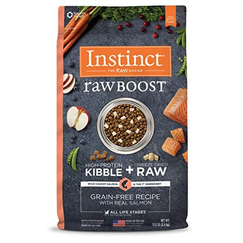 Nature's Variety Raw Boost Gf Slm Dog 19 Lb 699973
