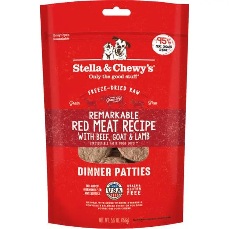 Stella & Chewy's Freeze-Dried Red Meat Dinner 5.5Z 