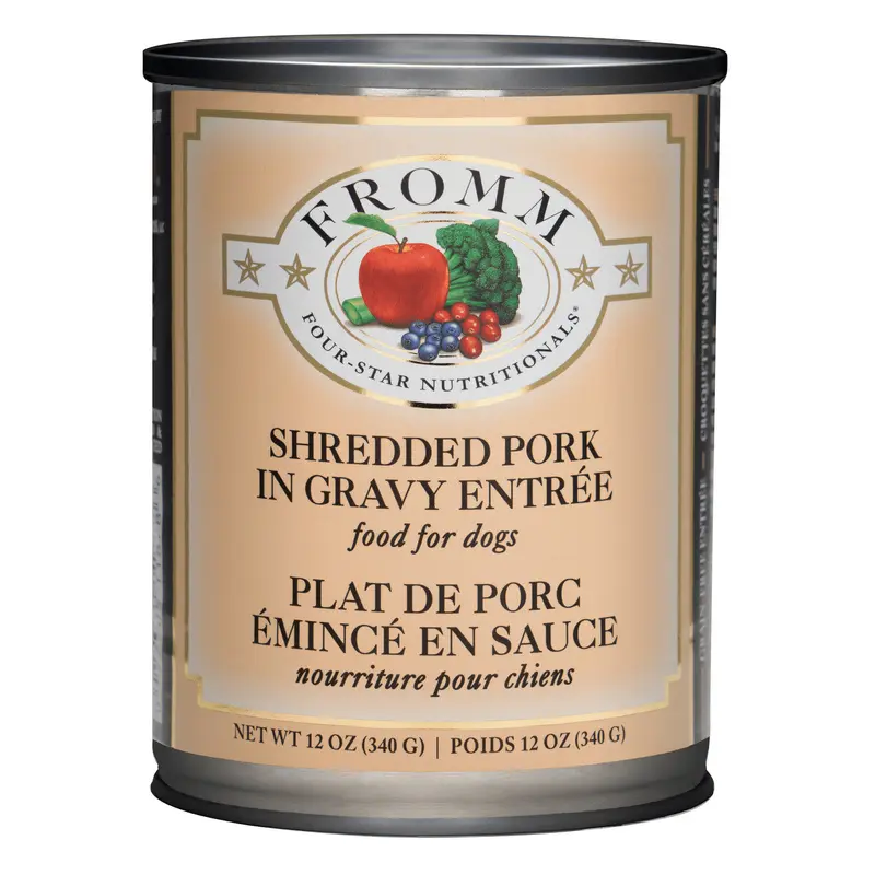 Fromm Shredded Pork in Gravy Entree 12 oz