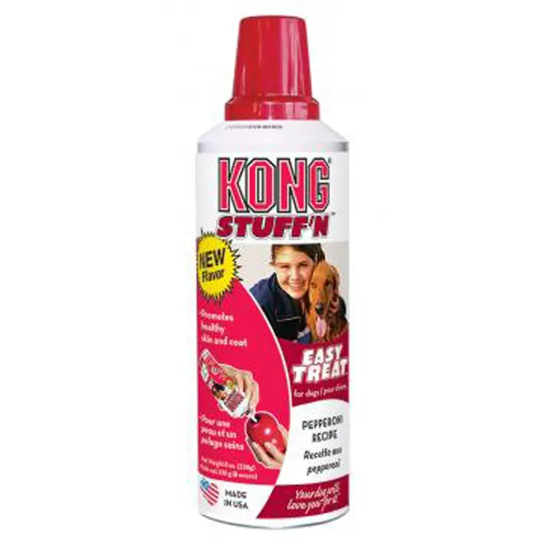 KONG Easy Treat Paste Dog Treat Pepperoni 8 oz