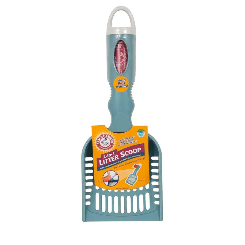 Arm & Hammer Deluxe 2-In-1 Cat Litter Scoop Assorted One Size